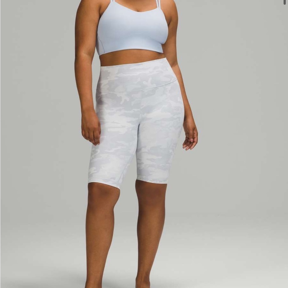 Lululemon‎ Winder Under Short 10" Incognito Camo Jacquard Alpine White Starlight